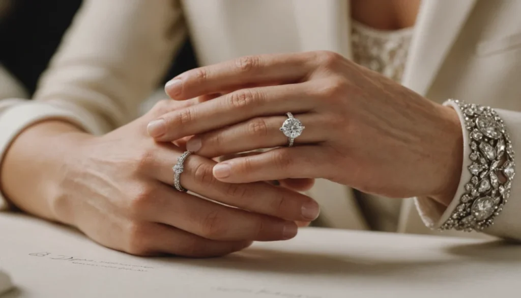 duo alliance bague de fiancaille