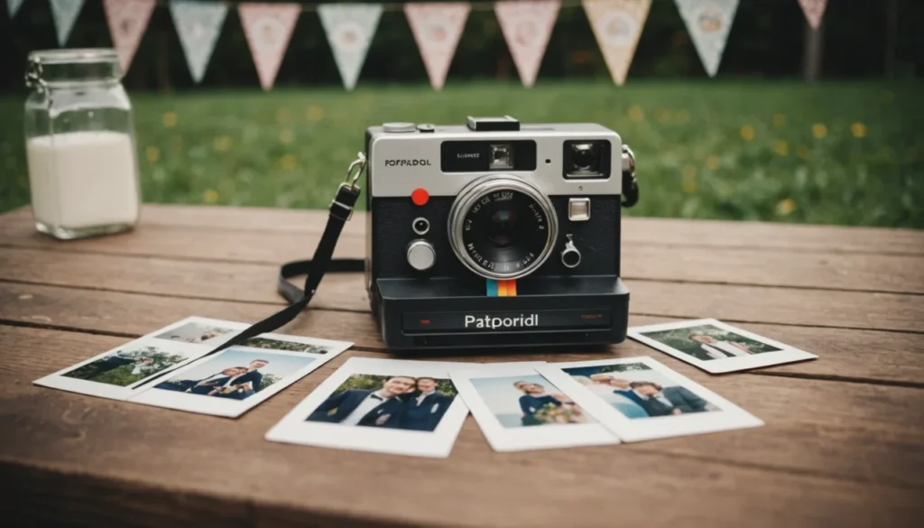 location polaroid mariage