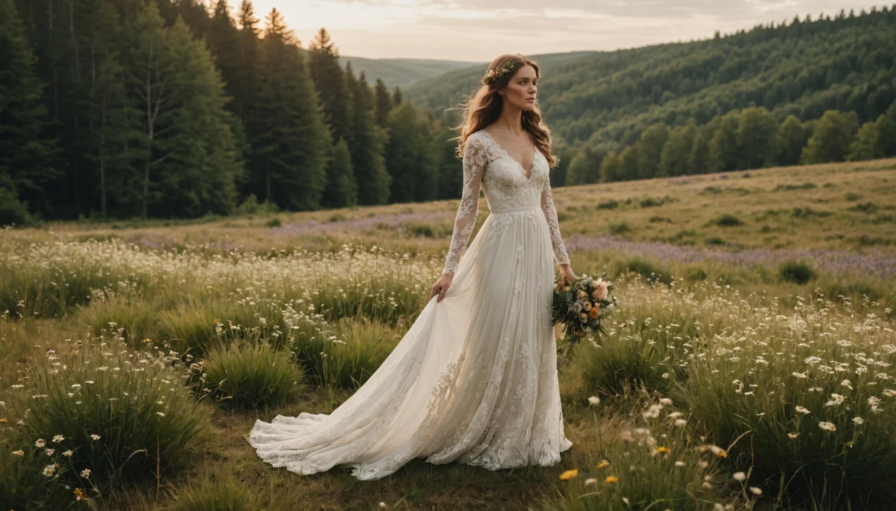 les plus belles robes de mariée bohème