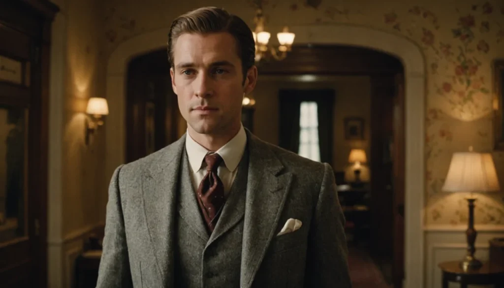 costume mariage vintage homme