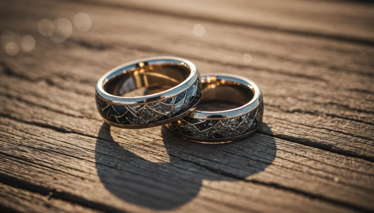 alliance originale mariage