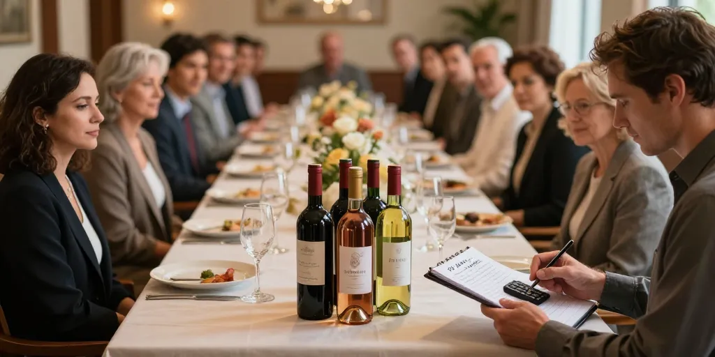 combien de bouteille de vin pour 40 personnes